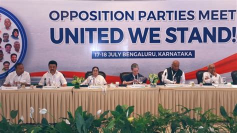 Opposition Meet Highlights Key Dinner Meeting Concludes In Bengaluru