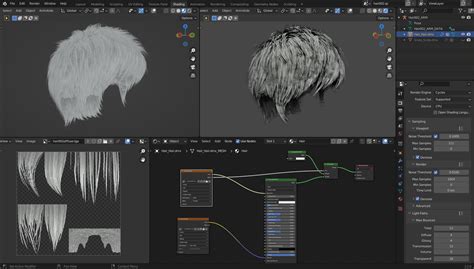 cycles render engine - Hair mesh shader issue - Blender Stack Exchange