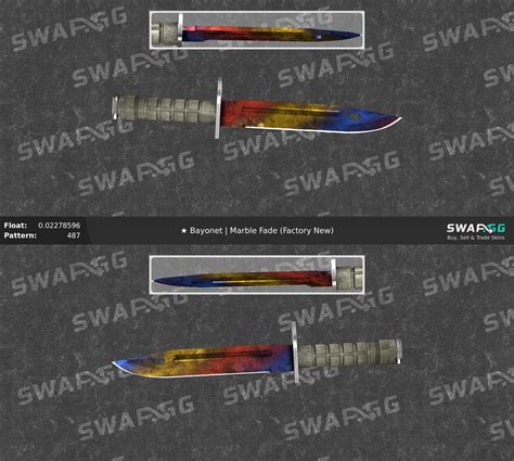 H Bayonet Marble Fade Factory New Fv Clean Blade W In