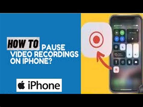 How To Pause Video Recording On Iphone How To Pause Video Recording