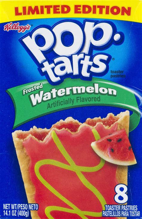 Kellogg's Pop-Tarts Frosted Watermelon Pop-Tarts(38000141386 ...