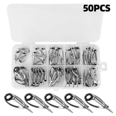 Rod Tip Ring Repair Kit 69g Weight Anti Tangle Stainless Steel Fishing