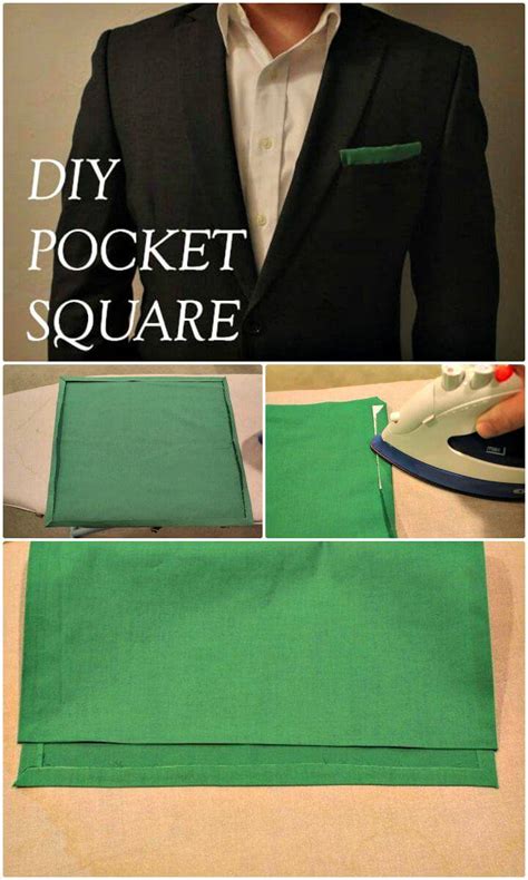 10 Beautiful DIY Pocket Square Ideas - DIY Crafts