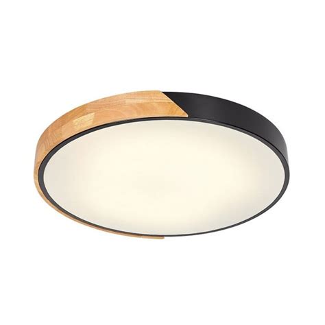 Plaf N Superficie N Rdico Madera Negro Led W