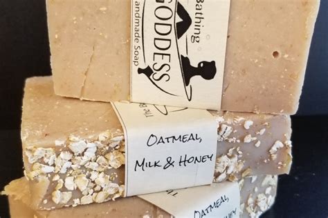 Oatmeal Milk And Honey Handmade All Natural Goats Milk Soap The