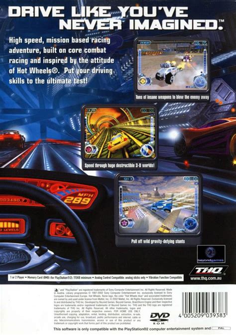Hot Wheels Velocity X 2002 Box Cover Art MobyGames
