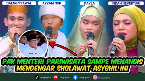 SHOLAWAT KOLABORASI SHOLAWAT ASYGHIL BARENG AZZAM KAYLA DAN INDAH