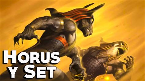 Horus y Set La Lucha por el Trono Supremo Mitología Egipcia Mira