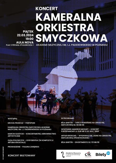 Koncert Kameralnej Orkiestry Smyczkowej Radio Poznań