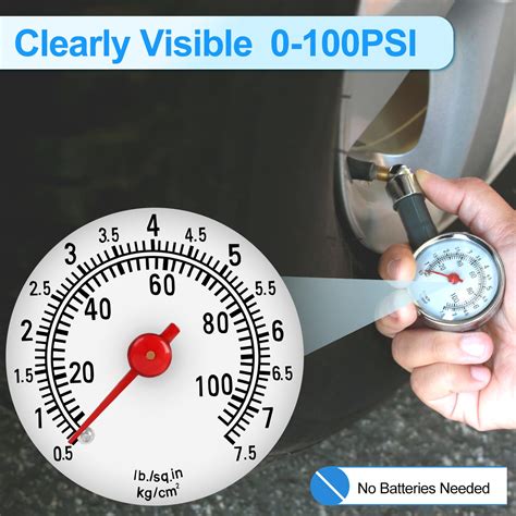 Snapklik Tire Pressure Gauge For Cars