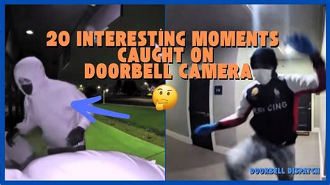 Shocking Doorbell Footage Moments Police Arrests And High Stakes