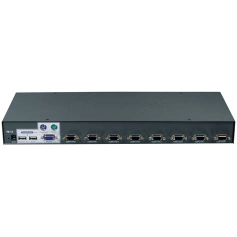 8PORT KVM USB PS2 COMBO RACK MOUNT SWITCH PC LINUX MAC PP (TK-803R)