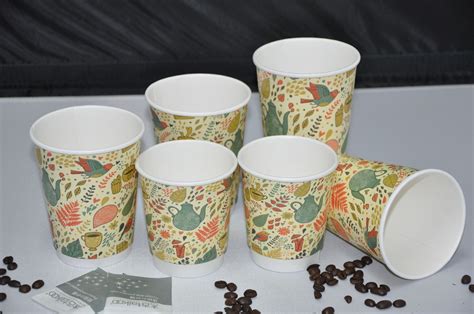 Printed Anti Scalding Disposable Paper Cup Wenzhou Mingyuan Import