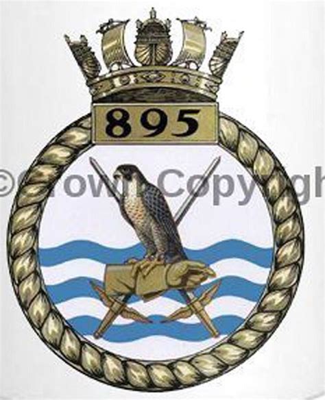 Coat Of Arms Crest Of No 895 Squadron FAA1