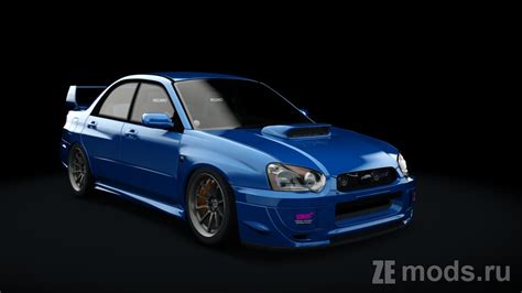 Скачать мод Subaru Impreza WRX STI 2 5BAT KE для Assetto Corsa