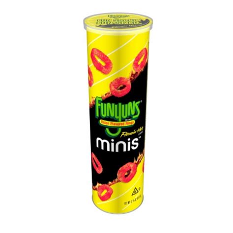Funyuns Minis Flamin Hot Onion Flavored Ring Snack Stacks Crisps Chips Oz Kroger