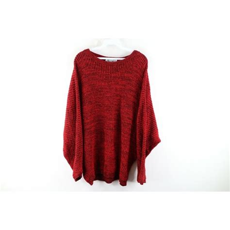 Womens Vintage Oversized Sweater Gem