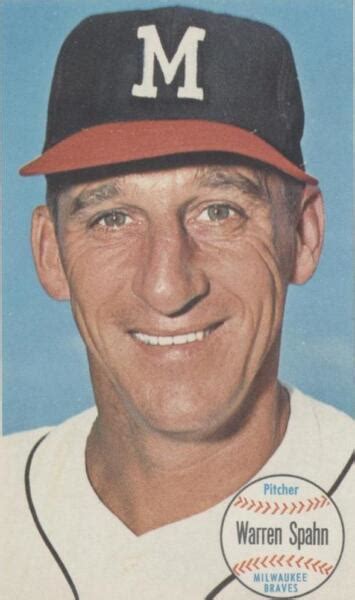 Topps Giants Warren Spahn For Sale Online Ebay