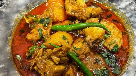 Chicken Aloo Curry Recipe Degi Aloo Chicken Banane Ka Tarika By Dilli