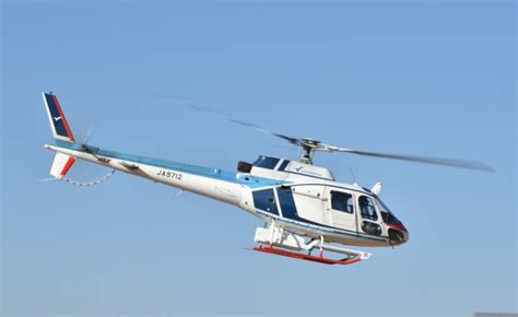 中日本航空 Aerospatiale AS350 Ecureuil AStar JA9712 東京ヘリポート 航空フォト by ヘリオス