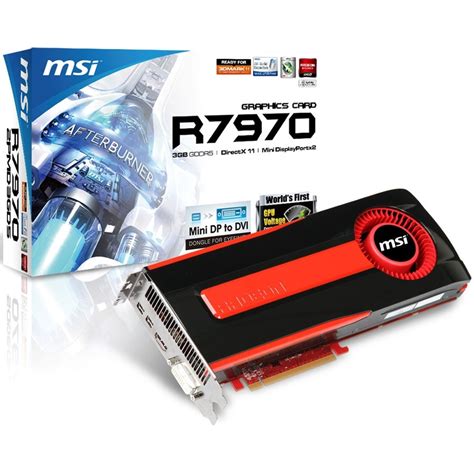 MSI Radeon HD 7970 Graphics Card Released