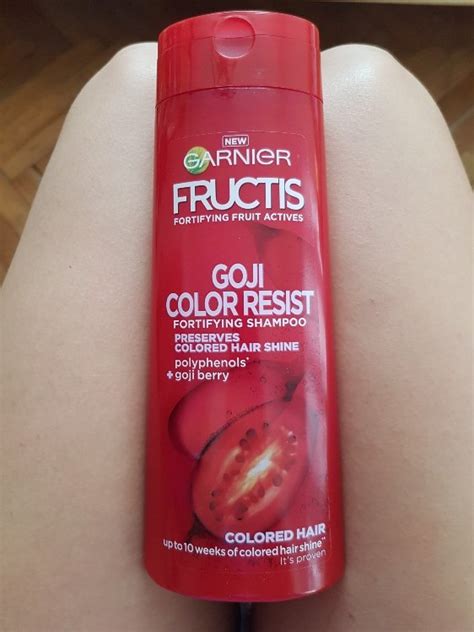 Garnier Fructis Goji Color Resist Fortifying Shampoo Colored Hair