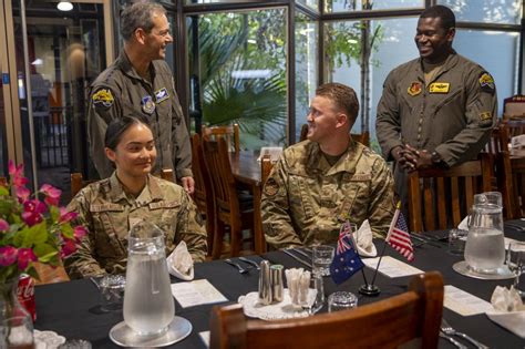 DVIDS Images Pacific Air Forces Commander Dines With Airmen In