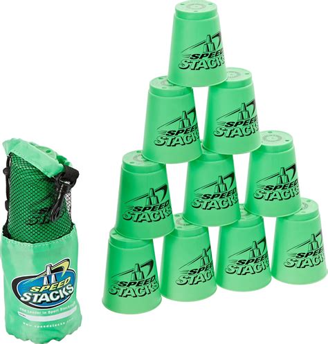 Amazon Speed Stacks カップセット グリーン 1276442 バランスゲーム おもちゃ