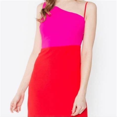 Sugarlips Dresses Sugar Lips Pink And Orangered Dress With