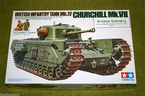 Tamiya British Churchill Mk Vii Infantry Tank 135 Scale Kit 35210