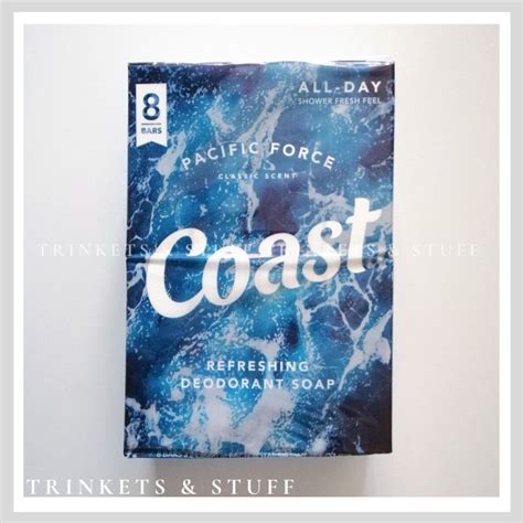 Coast Pacific Force Classic Scent Refreshing Deodorant Soap 90g × 8 Lazada Ph