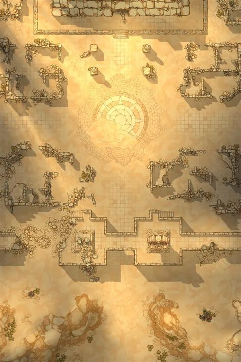 The Forgotten Monastery Interior Battle Map Artofit