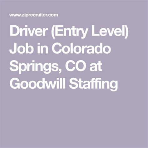 16++ Job openings colorado springs ideas in 2021 | jobscenter