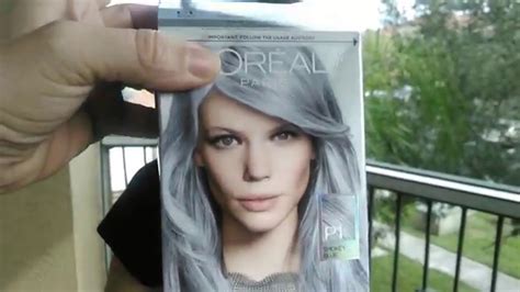 LOREAL FERIA PASTEL SMOKEY BLUE UPDATE REVIEW - YouTube