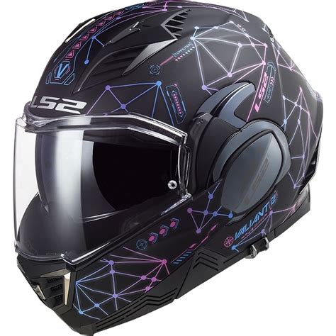 Klappbarer Modularer Motorradhelm Ls2 FF900 Valiant 2 STELLAR Matt