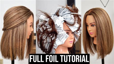 Full Foil Highlights Tutorial How To Youtube