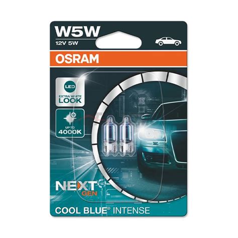 Kit L Mpadas W W V W Osram Cool Blue Intense Next Gen