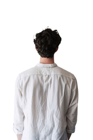 Back Of Man Standing Back The Man Back Man Png Transparent Image And