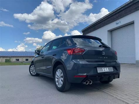 Fox Sportauspuff Komplettanlage Ohne Abgasklappe Seat Ibiza Kj L