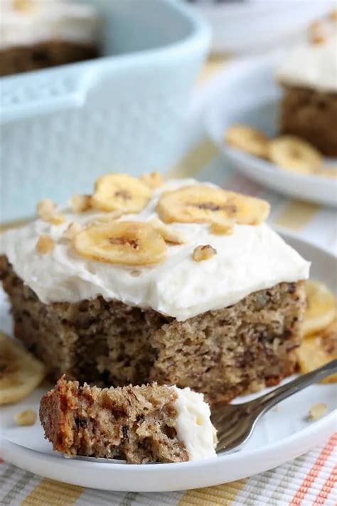 Best Frosted Banana Walnut Cake Moore Or Less Cooking