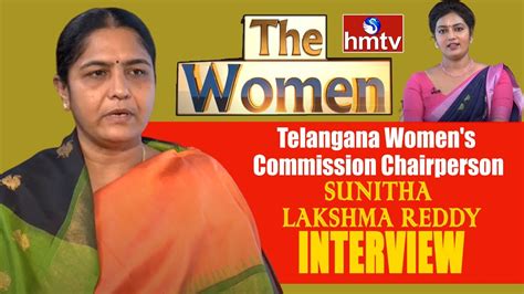 The Women Telangana Women S Commission Chairperson Sunitha Lakshma