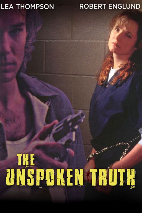 The Unspoken Truth (1995) - Posters — The Movie Database (TMDB)
