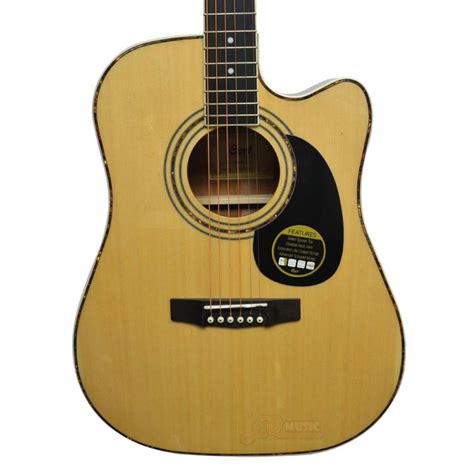 Guitarra Electroacustica Standard Cort Ad Ce Nat Eqmusic