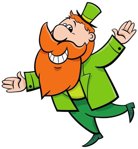 Premium Vector Cartoon Leprechaun Character On Saint Patrick Day