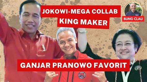 Jokowi Mega Collab King Maker Ganjar Pranowo Favorit YouTube