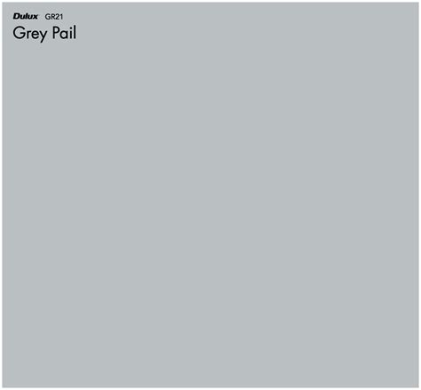 Dulux Grey Pail | Dulux colour, Dulux grey, Dulux