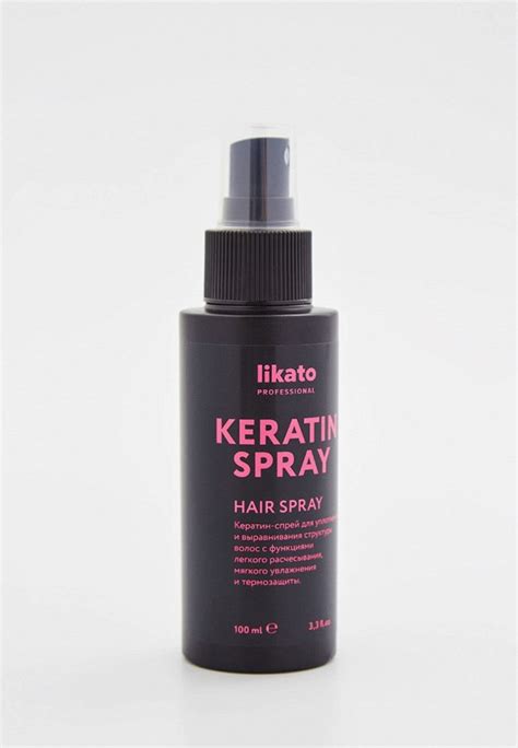 Спрей для волос Likato Professional уплотняющий, цвет: прозрачный ...