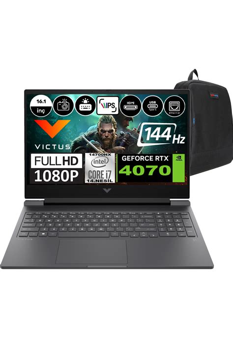 Hp Victus 16 R1020 I7 14700hx 96gb 1tbssd Rtx4070 8gb 161 144hz Full