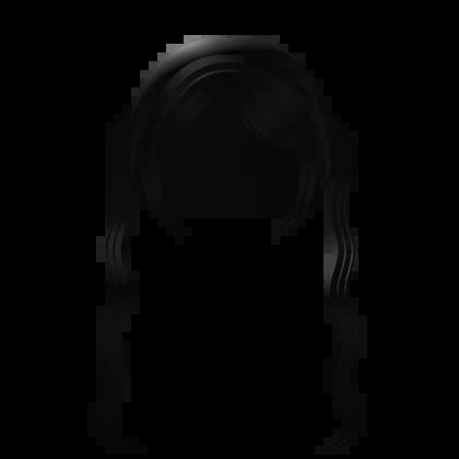 Cutesy Black Curly Pigtails Roblox Item Rolimon S