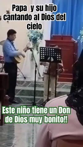 Papa Y Su Hijo Alabado Al Dios Eterno Canto Cantante Iece Music